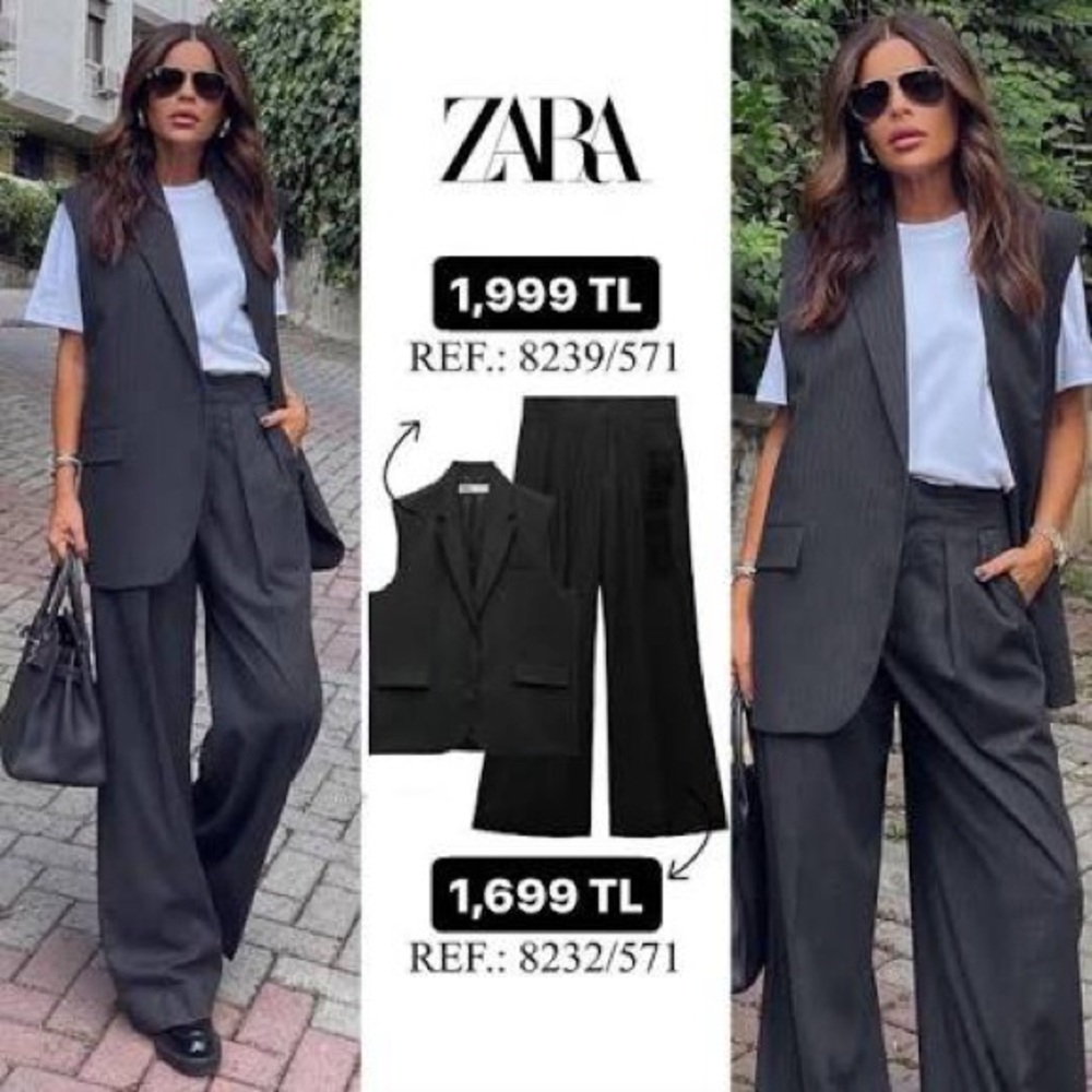 Zara Wide Leg Pants